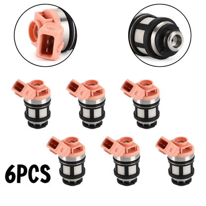 6X Fuel Injector 16600-88G10 Fit Nissan D21 Pathfinder Quest Mercury 3.0L V6