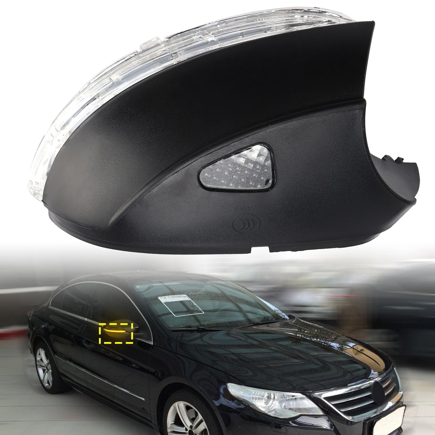 Door Wing Mirror Indicator Signal Light Right Side For VW Passat B7 2010-2015