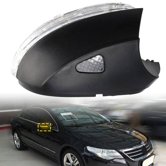 Solid Spare Door Wing Mirror Indicator Signal Light Right Side For VW Passat B7 2010-2015