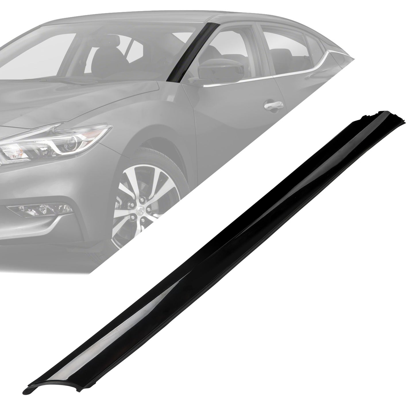 Front Left Windshield A-Pillar Window Trim Molding Fit 2016-2020 Nissan Maxima