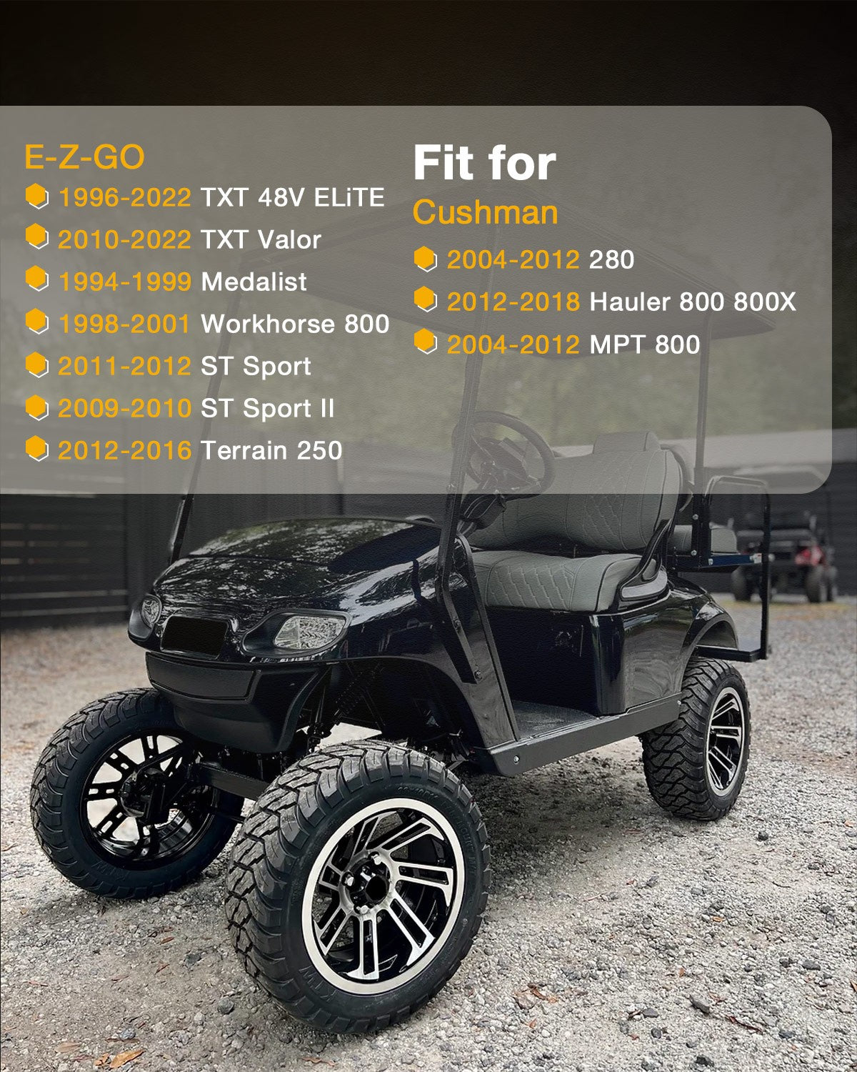 73500-G01 Rear Axle w/ Brake Drum For 1996-2022 EZGO Golf Cart TXT 48V Valor ST