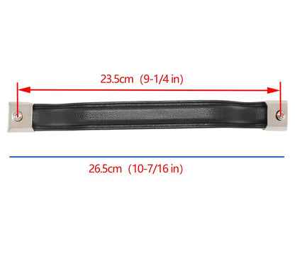 Black Strap Interior Inside Door Pull Handle Set Pair FIT FOR 87-95 YJ WRANGLER