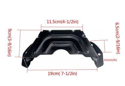 (2PK) 783-06424A-0637 42" 46" DECK SPINDLE PULLEY BELT GUARD COVER FITS CUB MTD