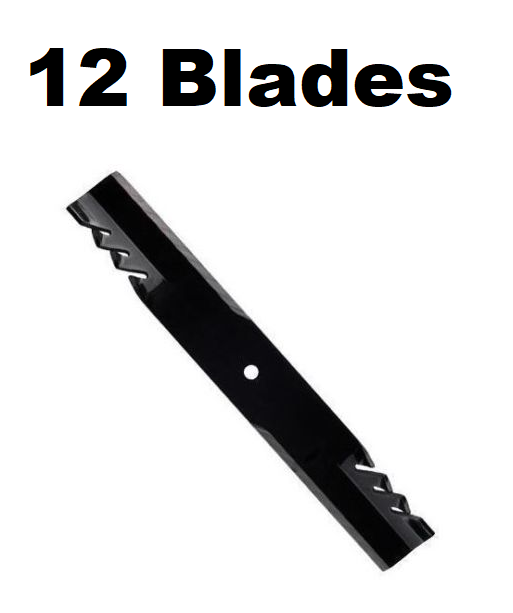 Solid Spare 12 Pack Oregon 396-810 G6 Gator Blade fits Kubota K5645-34330 K5645-34340