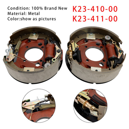 2PCS 12-1/4" X 3-3/8" (12.25" X 3.375") Hydraulic Trailer Brake Assembly