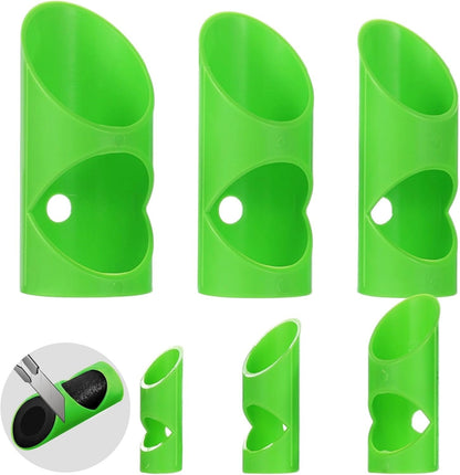 6PCS Pipe Insulation Cutting Guide Tool 15-53mm Molded Foam Rubber Pipe Cutter