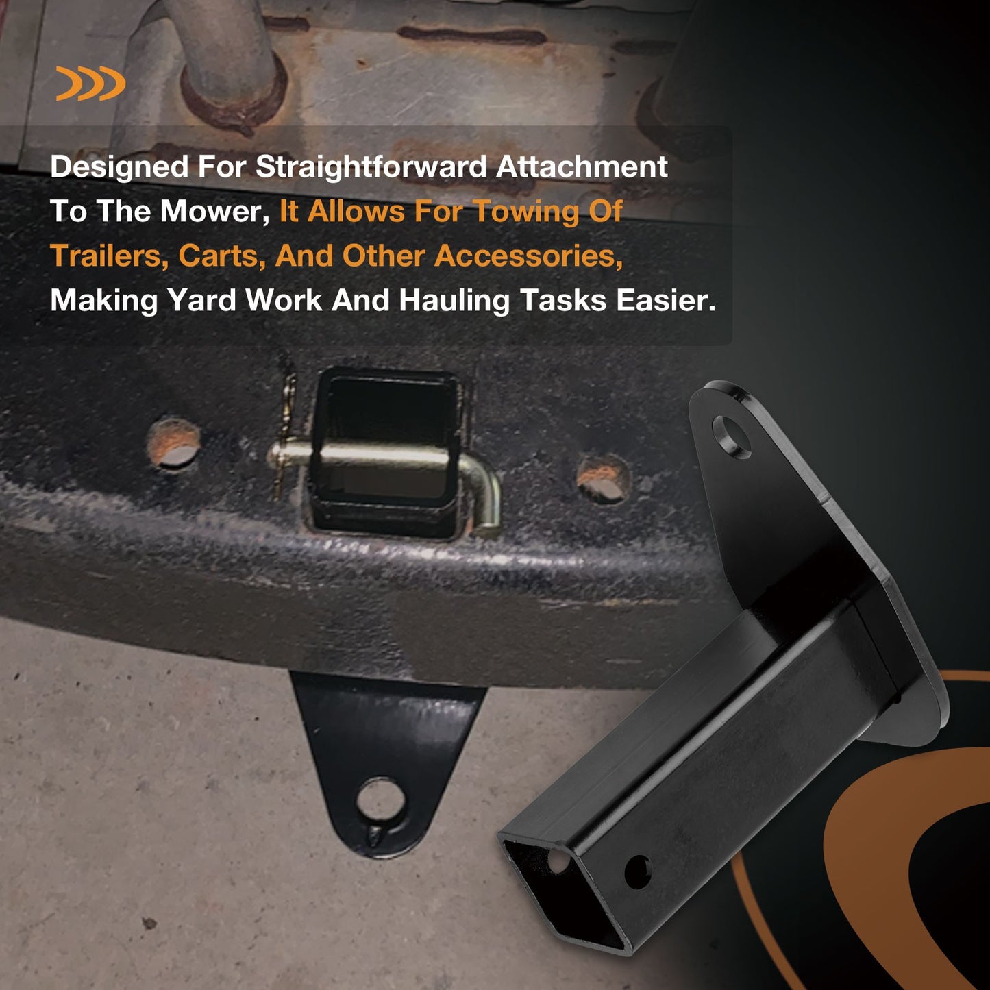 79318 Trailer Hitch Kit Fit Toro Timecutter Z & Lawn Boy Precision Z Ztr Mower