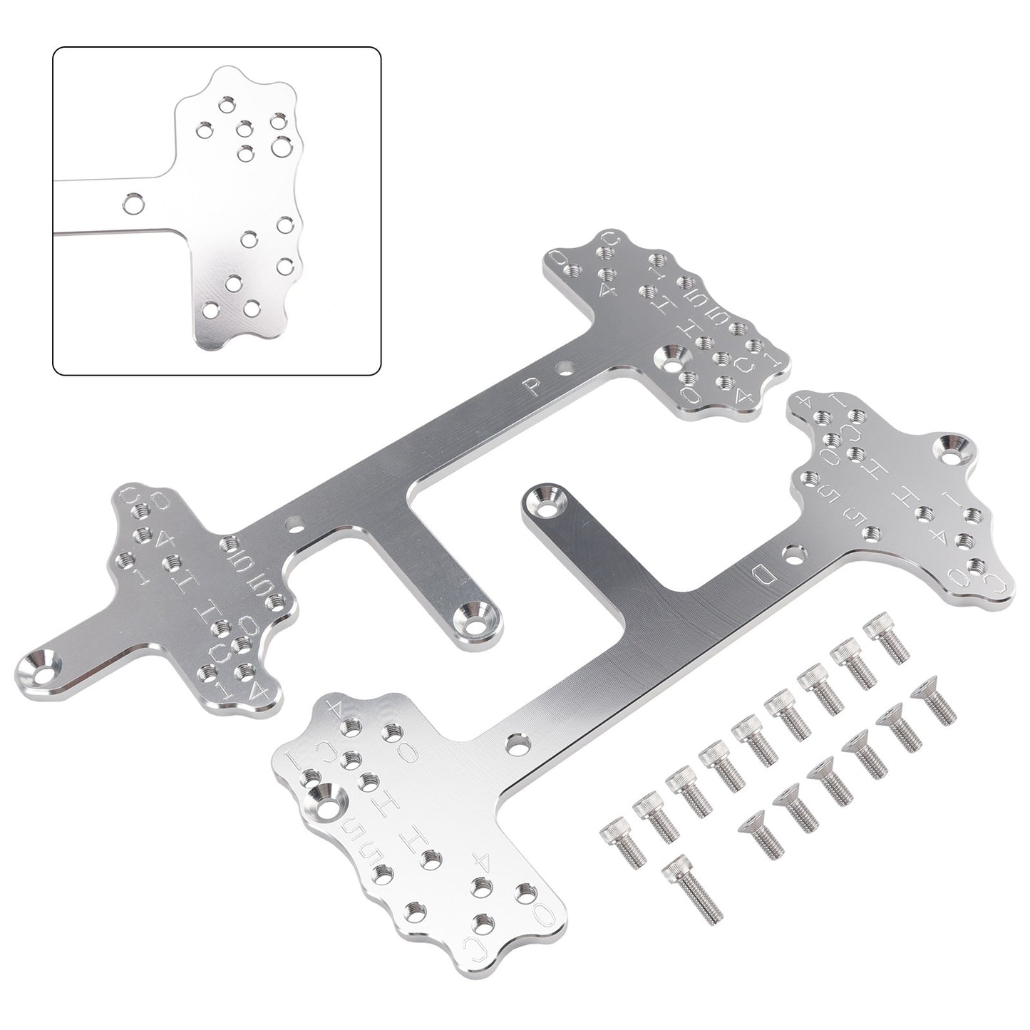 Aluminum Ignition Coil Mounting Bracket Plate 551115-01 Fit Chevy S10 LS