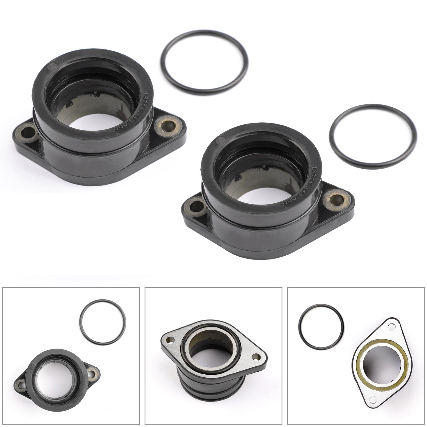Intake Manifold Carburetor Insulator Boots For Honda CM400C/CM400E/CM400T/CB400