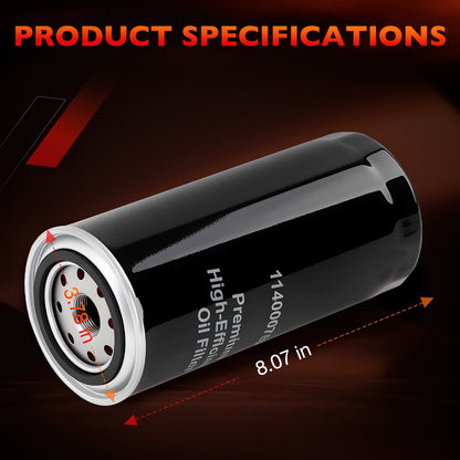 114000750 Oil Filter Fit 2020+ GM Chevy CMC 6.6L Duramax L5P Engine Oil Filter