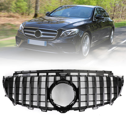Front Grill Grille W/ CAMERA Fit Mercedes Benz W213 E-Class 2016-2019
