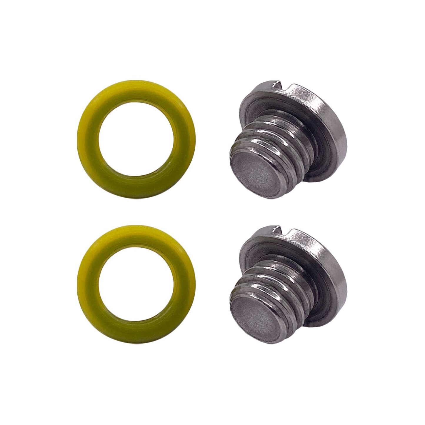(2) Drain Screw Kit for Mercury Marine MerCruiser Gear Case 10-79953Q04, 18-2244