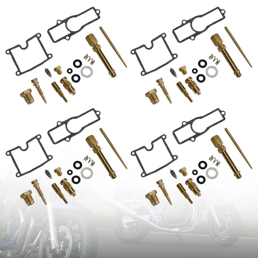 4X Carburetor Rebuild Kit fit for Kawasaki Z400 KZ400FX KZ550 GPZ550 1980-1983