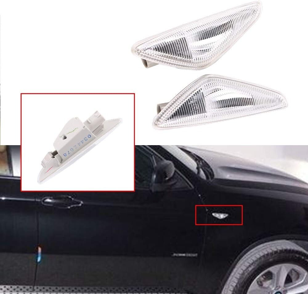LED Fender Side Marker Light Turn Signal for BMW X3 F25 X5 E70 X6 E71 E72