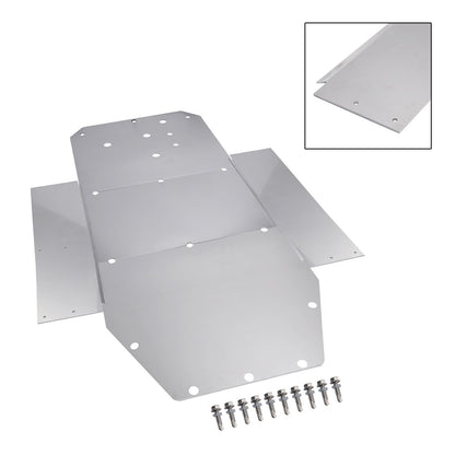 Chassis Guard Aluminum Skid Plate For Polaris Rzr 800 2008-2014 S 900 2015-2016