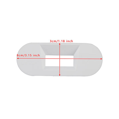 W11545554 Washer Lid Lock Bezel White