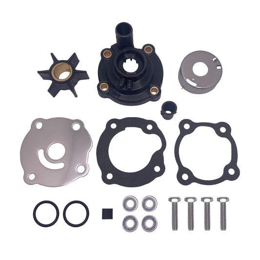 Solid Spare Water Pump Impeller Housing Kit for Johnson Evinrude 14-25-28HP 0395270, 18-3383