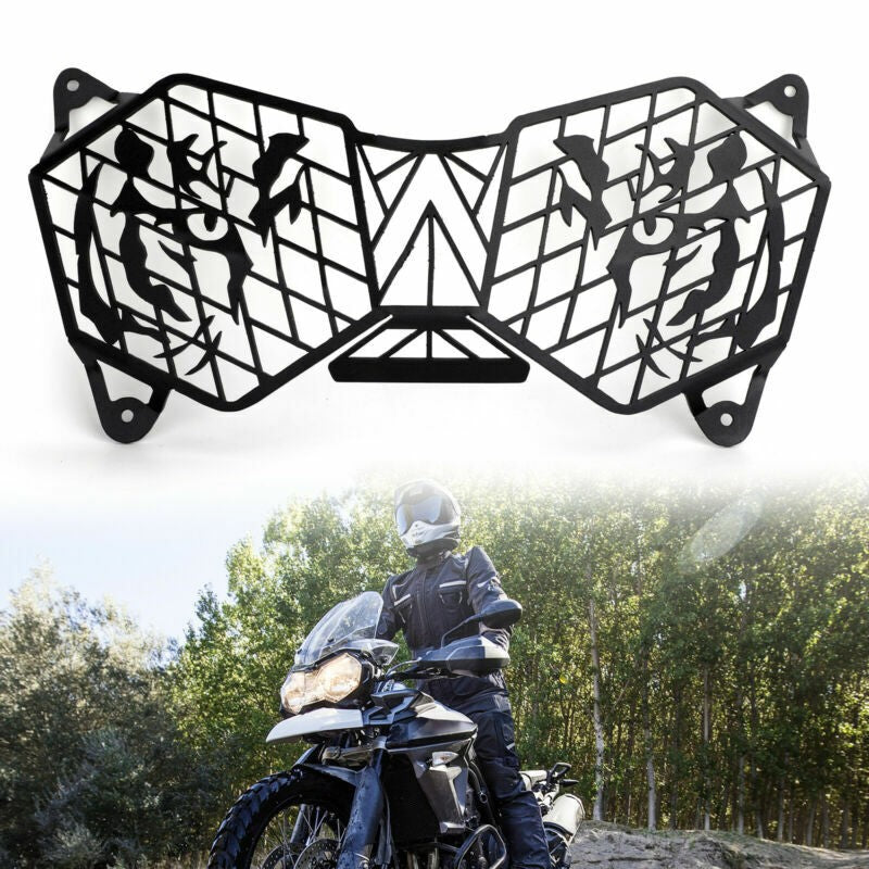 Headlight Guard Protector For Tiger 800 1200 XC XR Explorer 1200 17