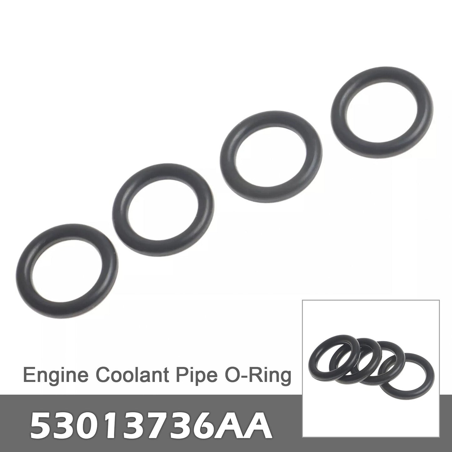 Engine Coolant Pipe O-Ring 53013736AA for Dodge Challenger Charger 5.7L 6.4L