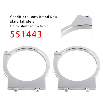 2 Pack 2lb Nitrous Bottle Bracket 2.5 4-3/8" Bottle Diameter Tank Mount
