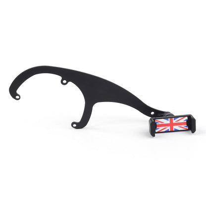 Red Union Jack Smartphone Cell Phone Mount Holder For Mini Cooper R55 R56 R57 US