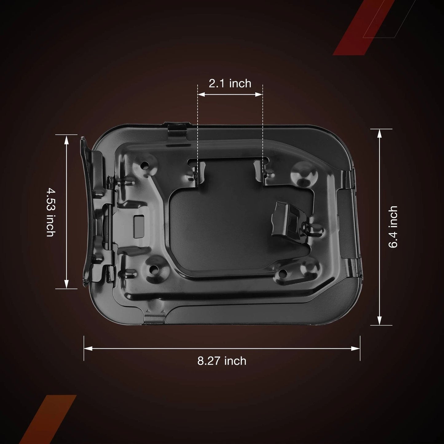 Fuel Gas Filler Tank Cover Door Lid Cap For 2011-2019 Toyota Sienna 77350-08020