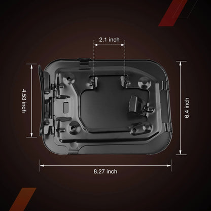 Fuel Gas Filler Tank Cover Door Lid Cap For 2011-2019 Toyota Sienna 77350-08020