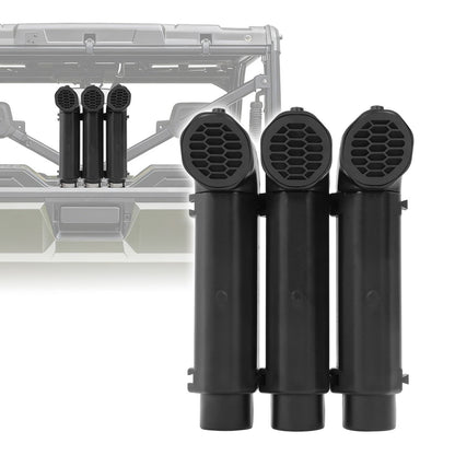 Solid Spare For Polaris Snorkel Kit 2022 2023 Ranger SP 570 Clamp on ABS+PVC Black Painted