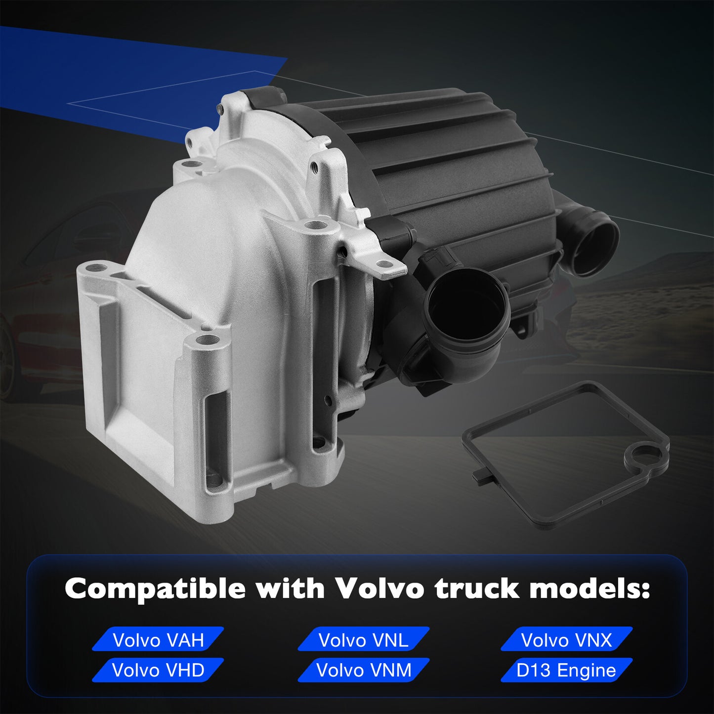 21373547 Crankcase Ventilation Filter Separator & Gasket 20532891 For Volvo D13