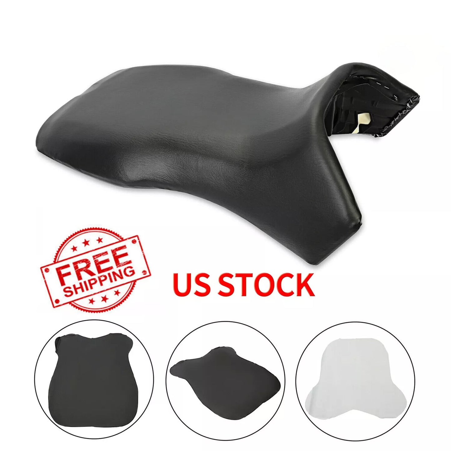 Solid Spare Leather Seat Cover For Polaris Sportsman 300 400 450 500 600 700 800 Hawkeye 300