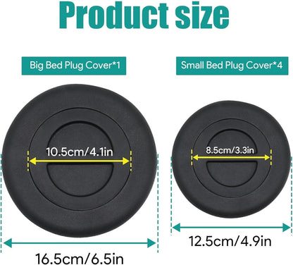 Wheel/Gooseneck Bed Plug Cover Kit Mopar Fit For 2014-2019 Ram 2500 3500 5th New