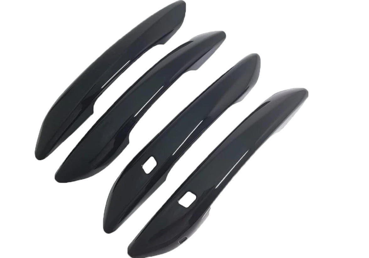 For 2020-2025 Hyundai Sonata GLOSS BLACK Door Handle Covers Overlay W/ 2 SMK