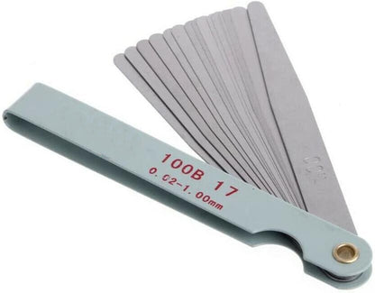 Motorcycle Engine Valve Adjustment Tool Valve Screw Wrench 8-10mm + Feeler Gauge