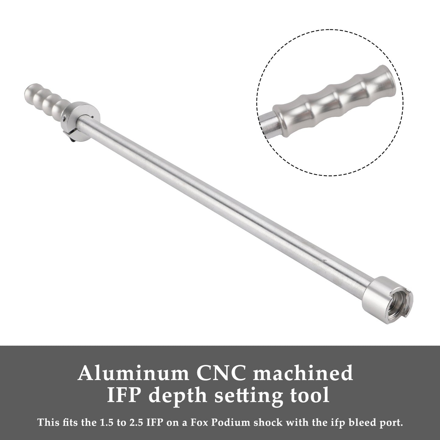 Adjustable IFP Depth Setting/Removal tool For Fox Podium 2.0 shock X3 RZR Turbo