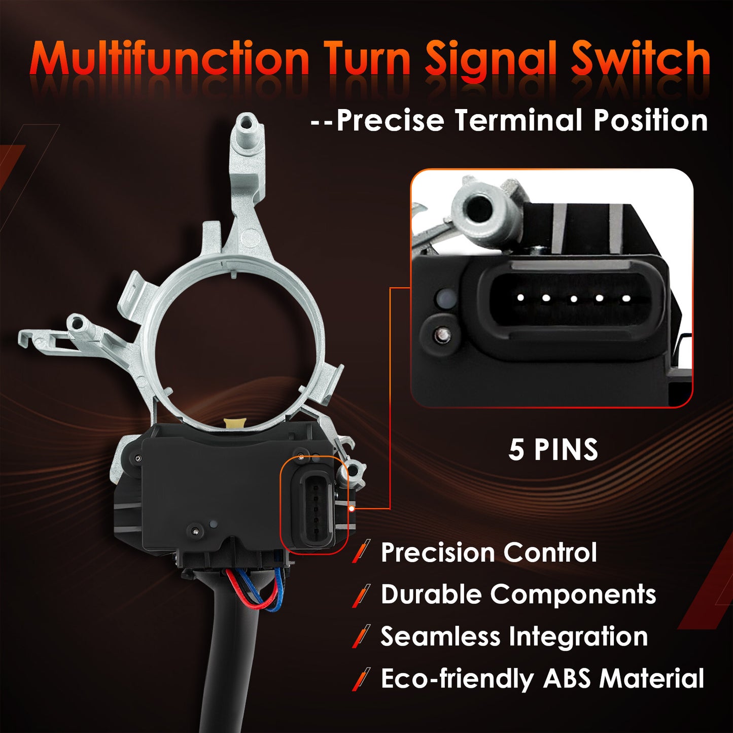 CBS1701 Turn Signal Windshield Wiper switch For 05-10 Chrysler 300 Dodge Charger