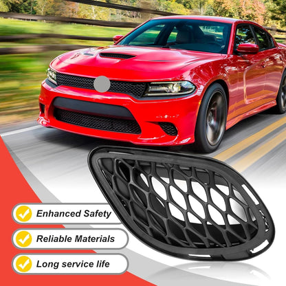 Bumper Fog Light Bezel Cover For Dodge Charger 2015-19 Set of 4 Left&Right Side