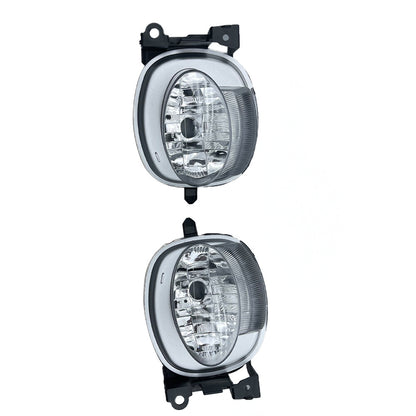 For 2007-2009 Lexus ES350 Left&Right Front Bumper Chrome Fog Lights Lamps US