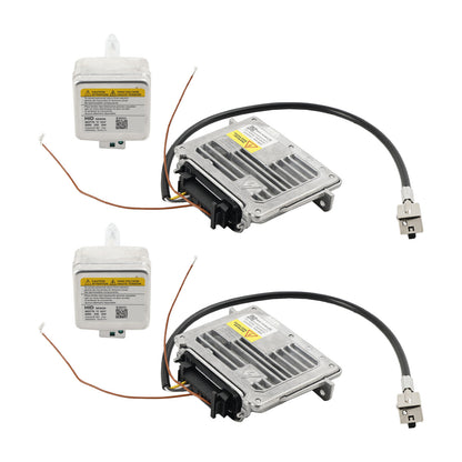 2x Headlight Ballast & D3S Bulb Wire Control Unit For Grand Cherokee 2014-2020