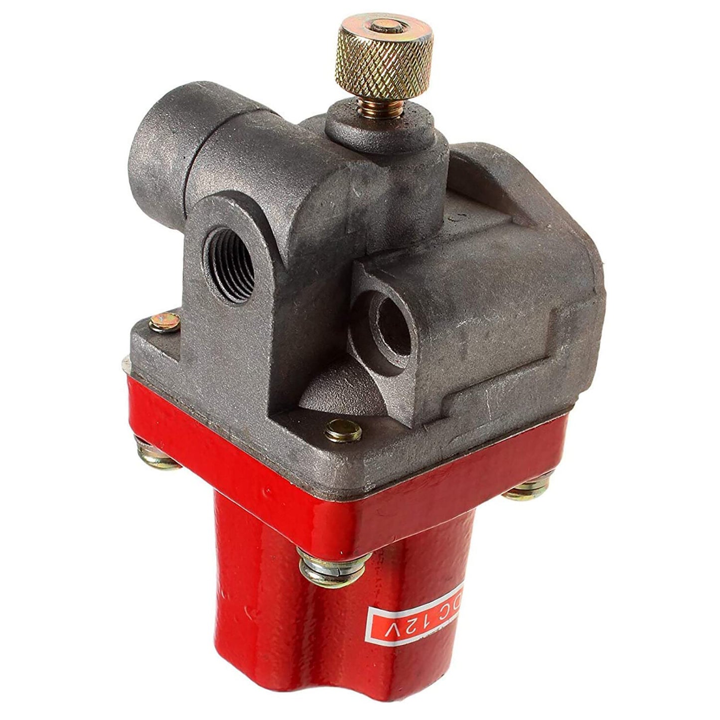 Solid Spare Fuel Shut Off Solenoid Valve 12VDC Fit for Cummins NTA855 & N14 M11 K38 K50