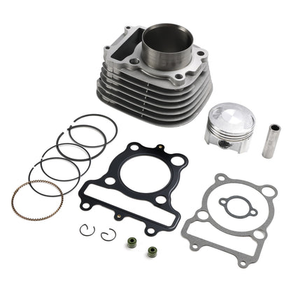 67mm Cylinder Jug Piston Kit For Yamaha YTM200 Tri-Moto Yamahauler 200 1983-1985