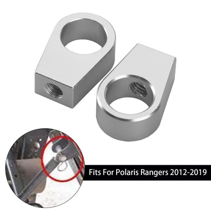 2PCS CNC Aluminum 6mm Dump Bed Strut Rod End For Polaris Rangers 2012-2019