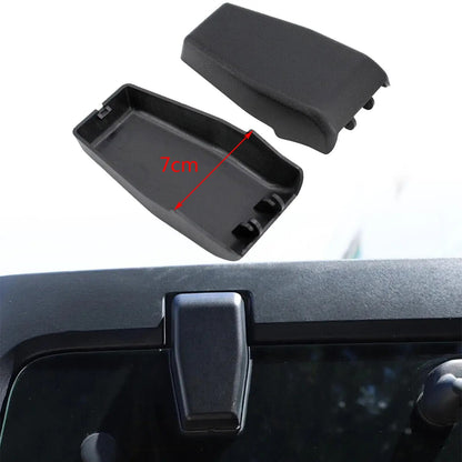 For 2007-2017 Jeep Wrangler JK Rear Window Hinge Liftgate Glass Hinge Trim Cover