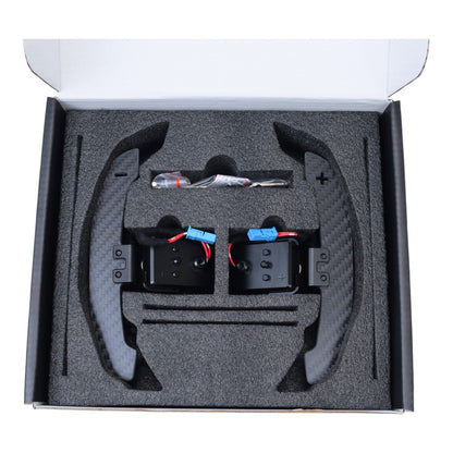 For BMW F20 F30 F32 F87 F80 F82 Carbon Fiber Replacement Magnetic Paddle Shifter