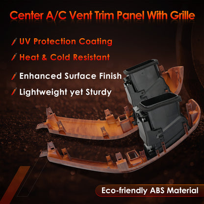 Instrument Air Vent Finish Panel Garnish Fits 2003-2009 Lexus GX470 Toyota Prado