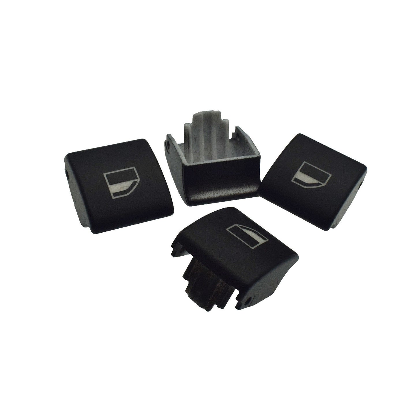 4PCS For BMW E46 Window Switch Button Cap 323i 325i 330i M3 328i 323ci 325ci