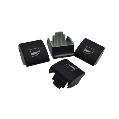 4PCS For BMW E46 Window Switch Button Cap 323i 325i 330i M3 328i 323ci 325ci