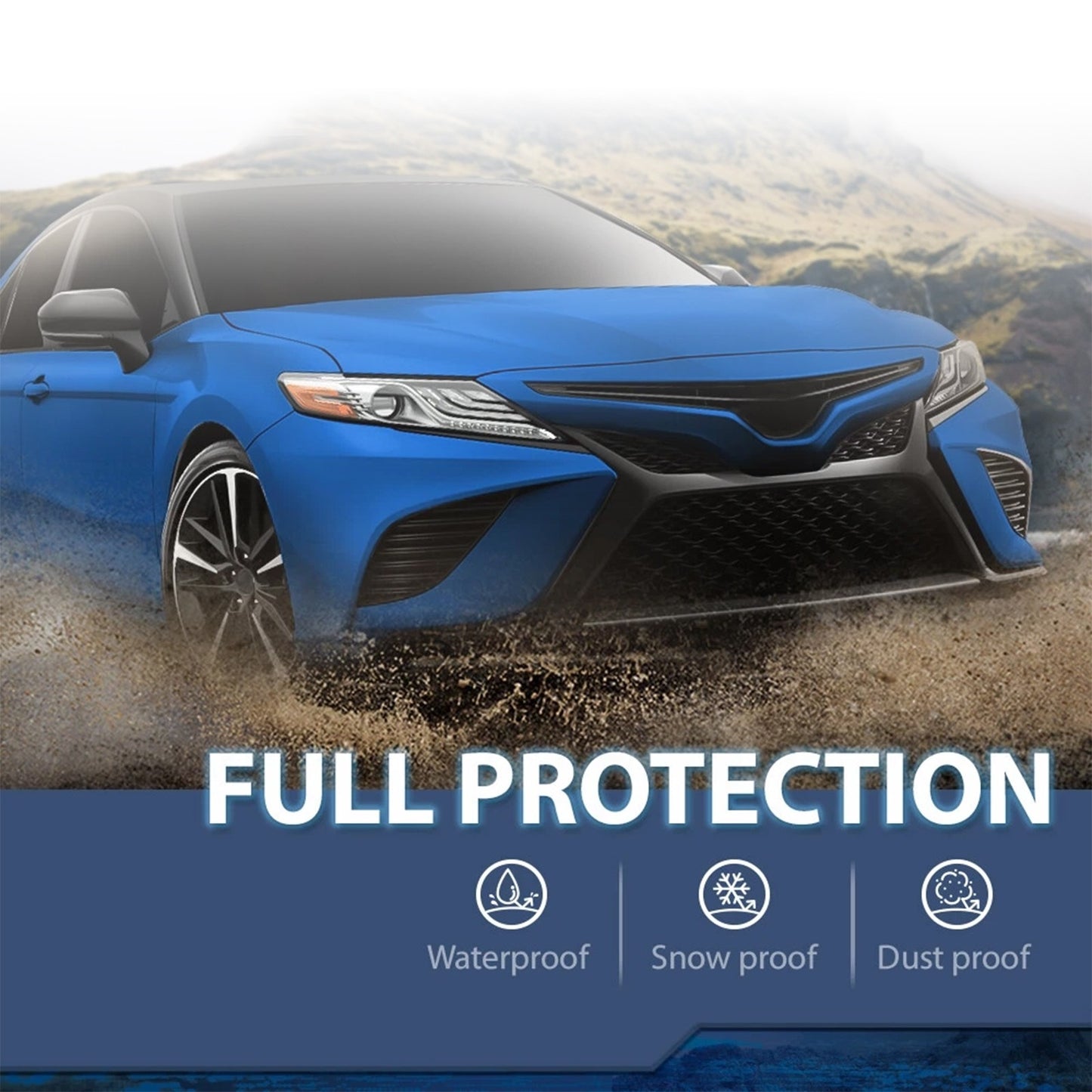For 2018-2024 Toyota Camry RH Passenger Side Front Fender Inner Liner 5387506280