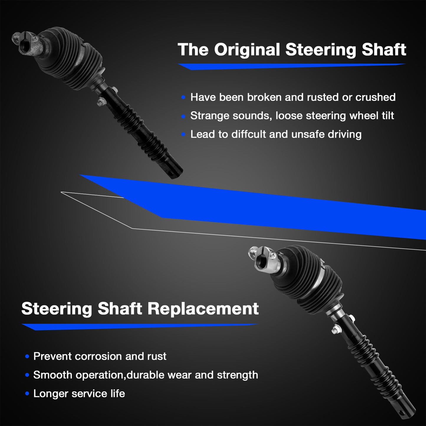Steering Column Shaft w/ Tube For Chevy Silverado Tahoe GMC Sierra Yukon 425184