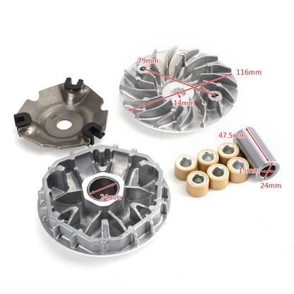 Front Clutch Variator Fits Honda PCX125 PCX150 Scooter 125cc 150cc 2009-2018 EY