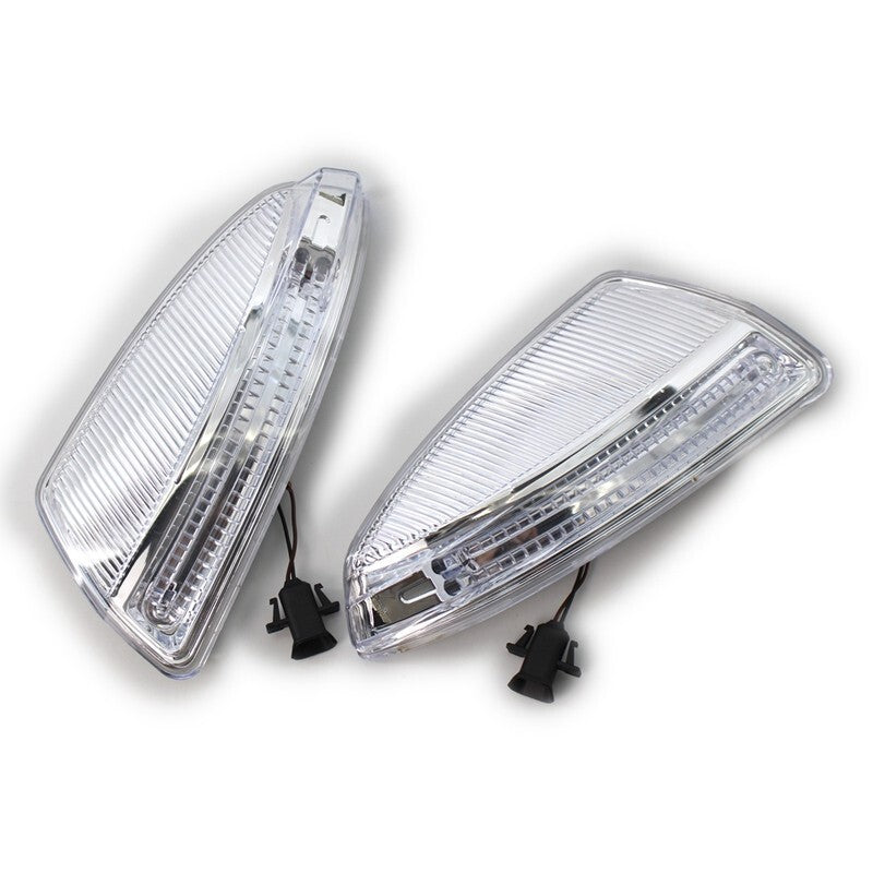 Pair Door Mirror Turn Signal Light Fits Mercedes Benz C250 C300 C350 C63 2008-14